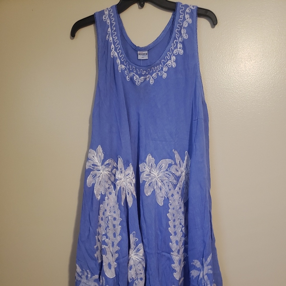 Shoreline Palmtree dress